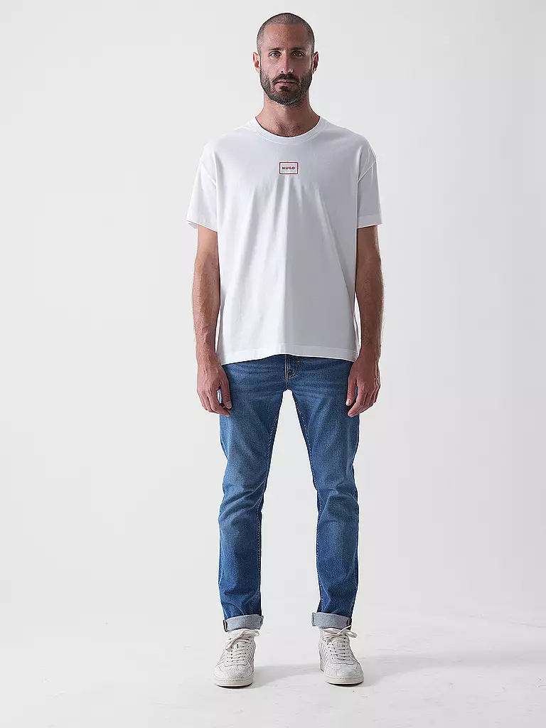 HUGO | Camiseta de estar en casa LAZE | Blanco