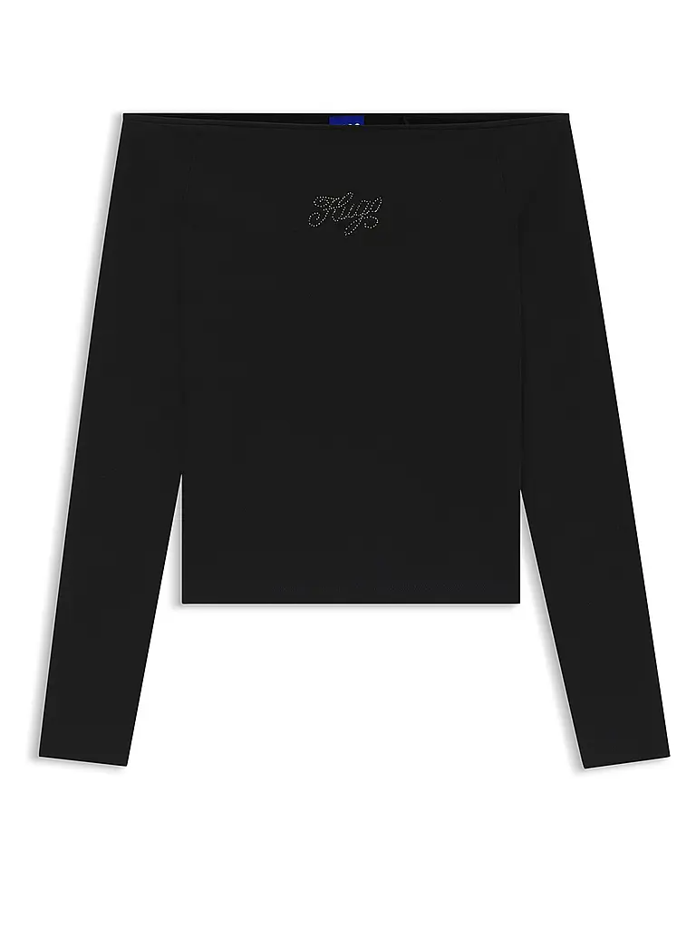HUGO | Camiseta de manga larga DOLDER_B | Negro
