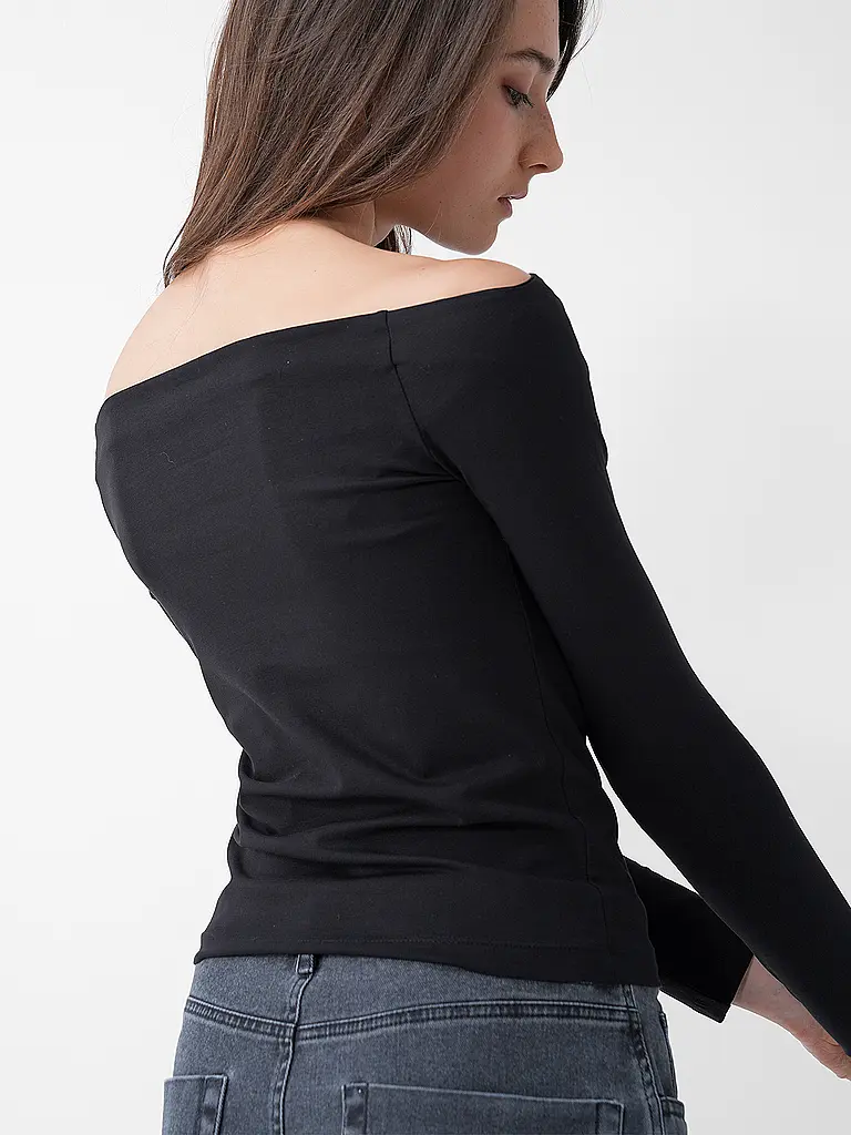 HUGO | Camiseta de manga larga DOLDER_B | Negro