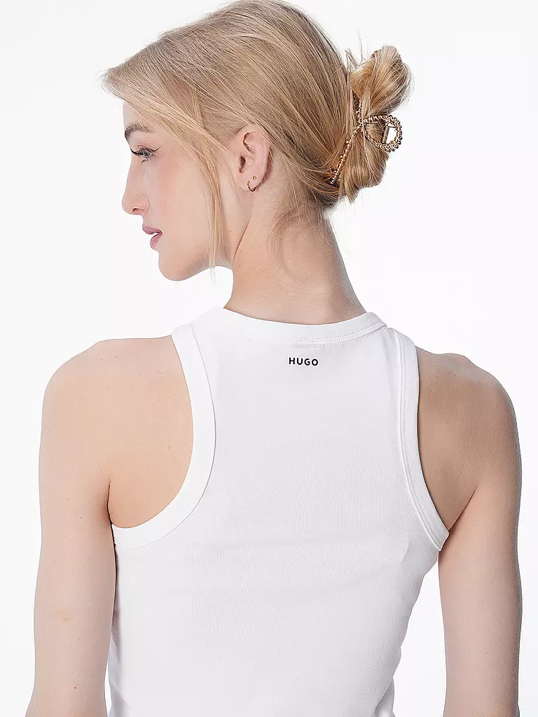 HUGO | Camiseta de tirantes THE PLAIN | weiss