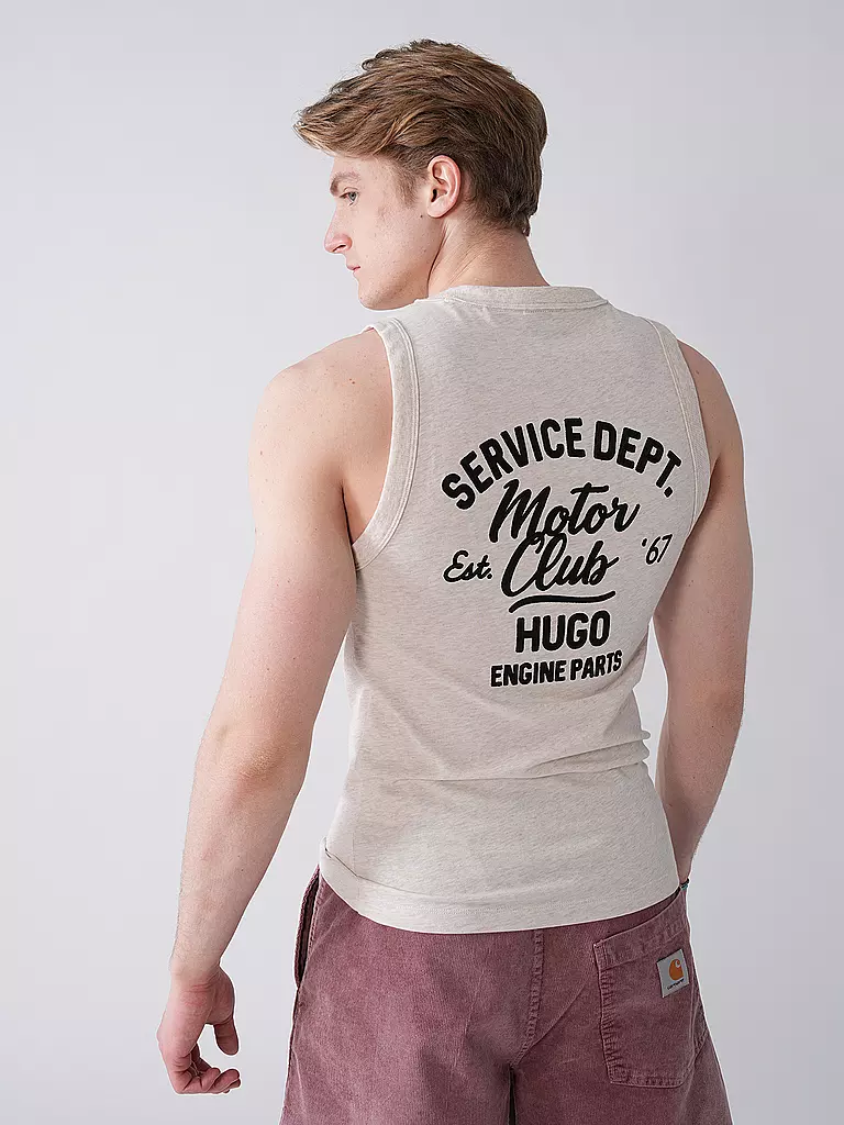 HUGO | Camiseta de tirantes | creme