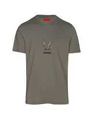 HUGO | Camiseta DUGOLINI | Gris