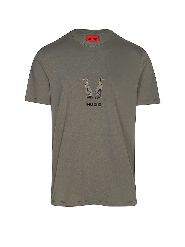 HUGO | Camiseta DUGOLINI | Gris