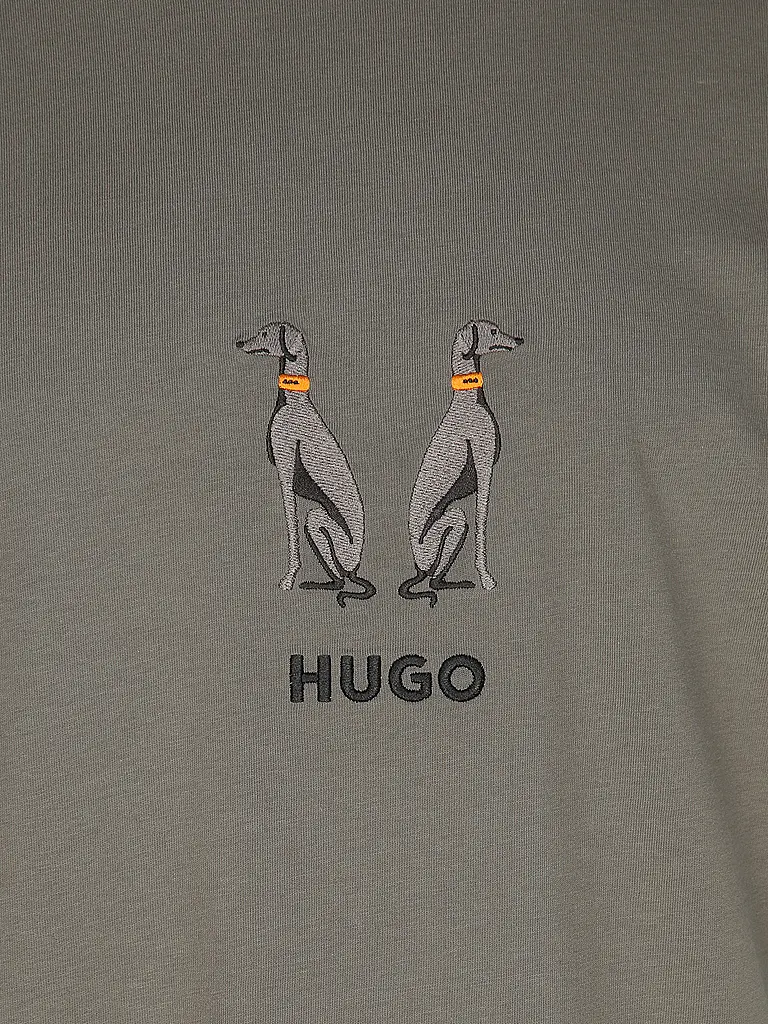 HUGO | Camiseta DUGOLINI | Gris