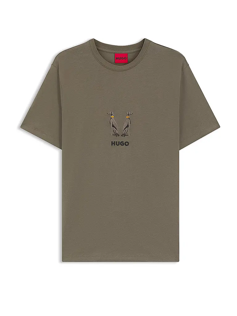 HUGO | Camiseta DUGOLINI | Gris