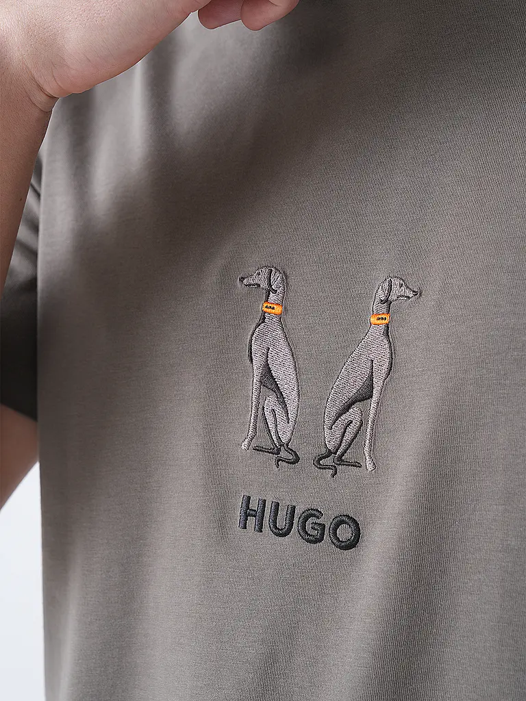 HUGO | Camiseta DUGOLINI | Gris
