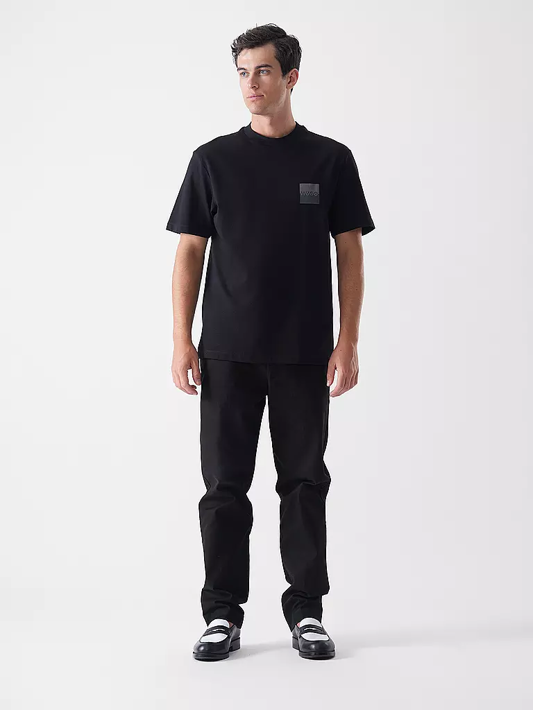 HUGO | Camiseta DUSPLITO | Negro