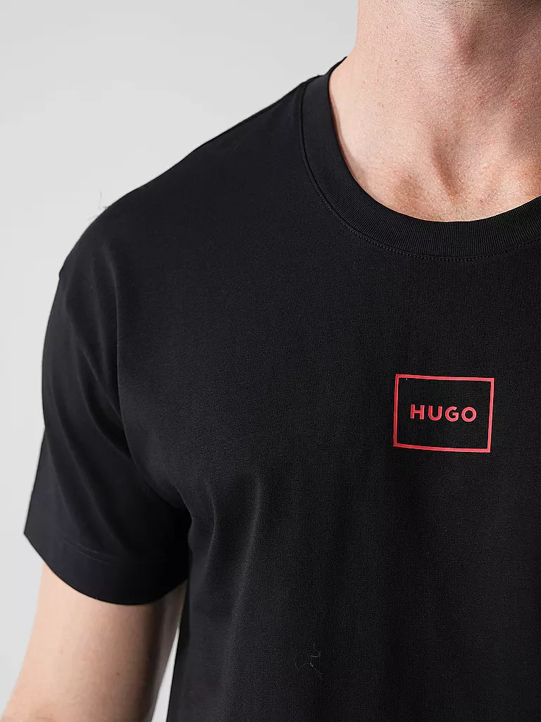HUGO | Camiseta Loungewear LAZE | Negro