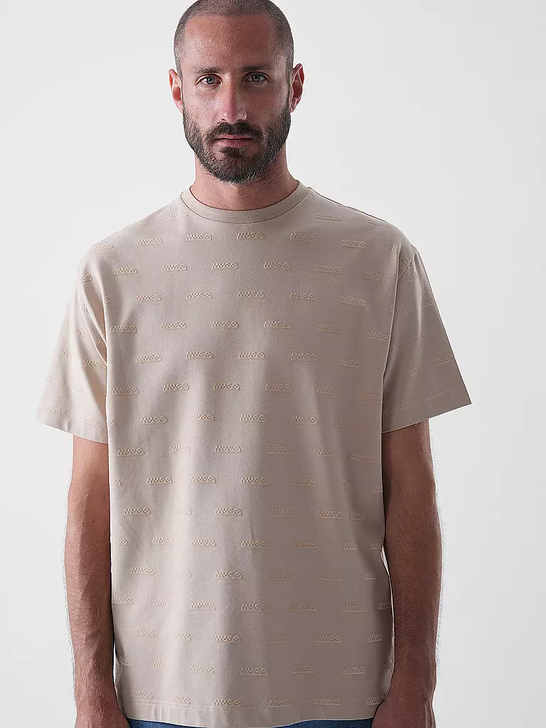 HUGO | Camiseta Loungewear | Beige