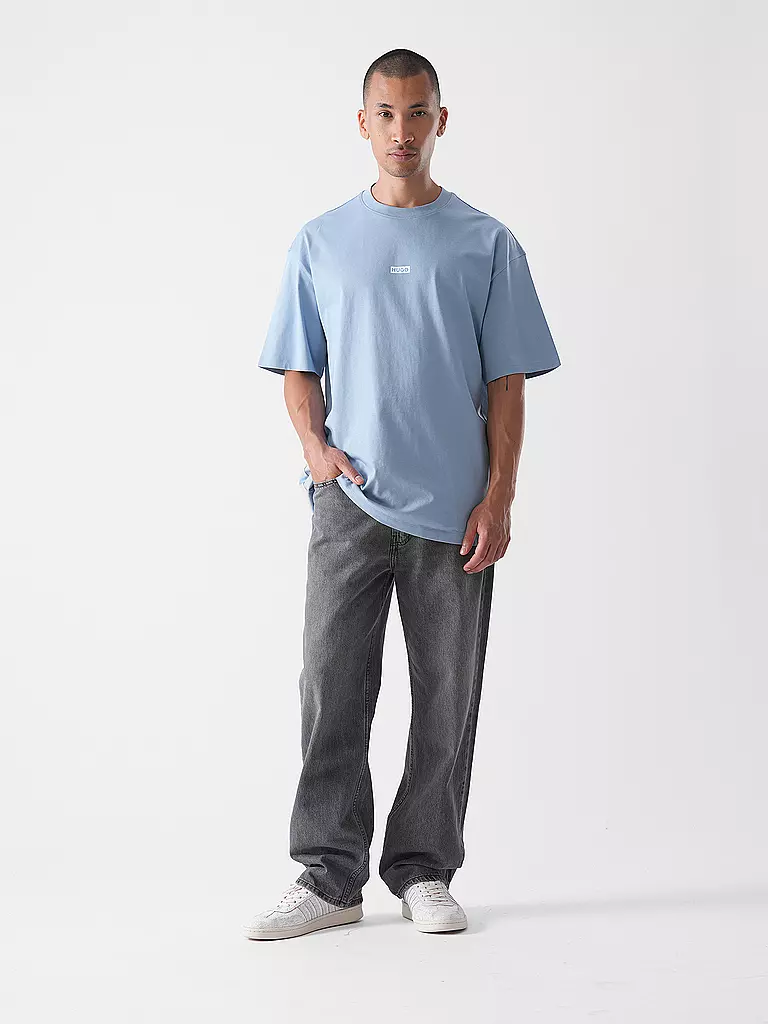 HUGO | Camiseta NALONO | Azul claro