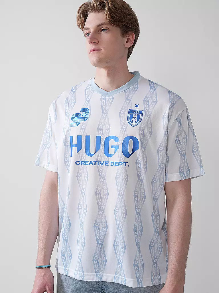 HUGO | Camiseta NOTBAL | Blanco