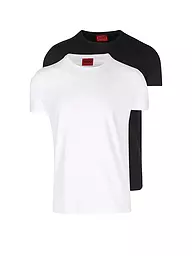 HUGO | Camiseta Paquete de 2 | Negro