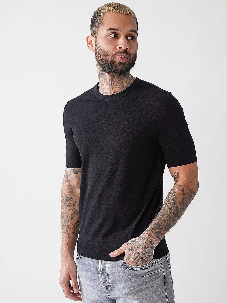 HUGO | Camiseta SAN CARL | Negro