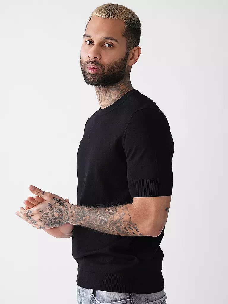 HUGO | Camiseta SAN CARL | Negro