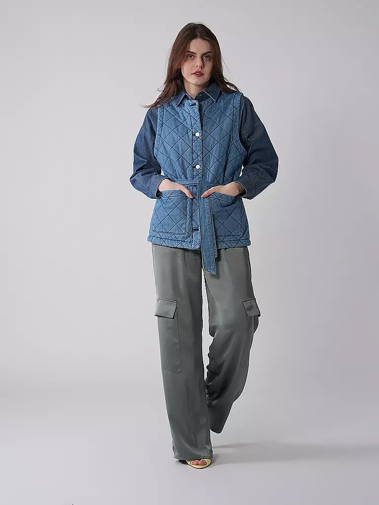 HUGO | Cargohose HANIRA | Verde claro