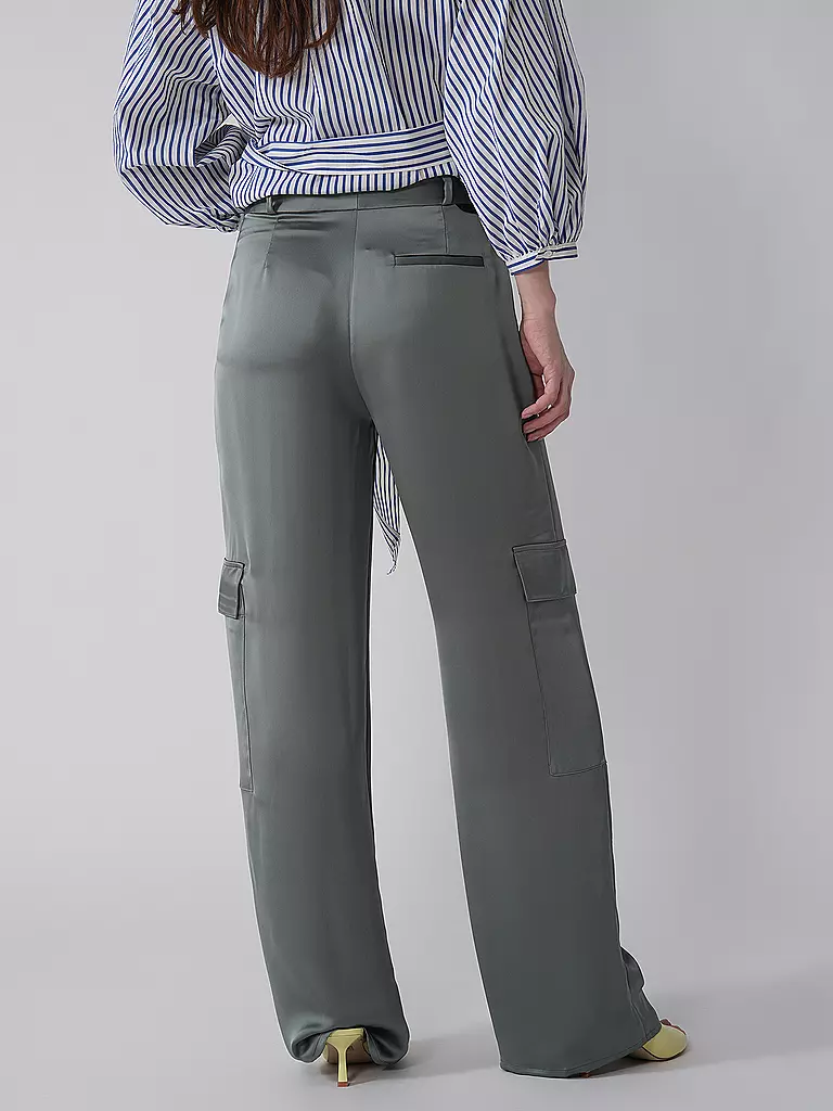 HUGO | Cargohose HANIRA | Verde claro