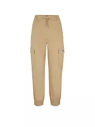HUGO | Pantalón cargo de corte relajado HISUNE-1-D_B | Beige