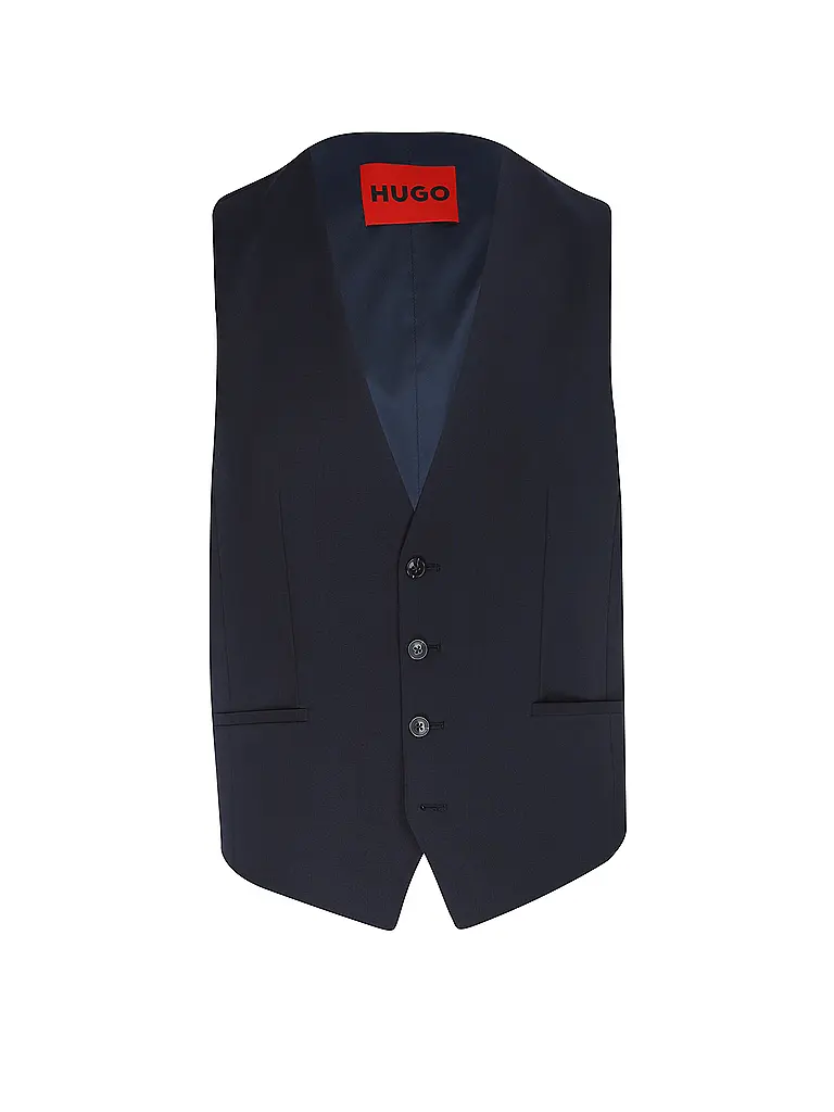 HUGO | Chaleco de traje VIN253X-MH | Azul oscuro