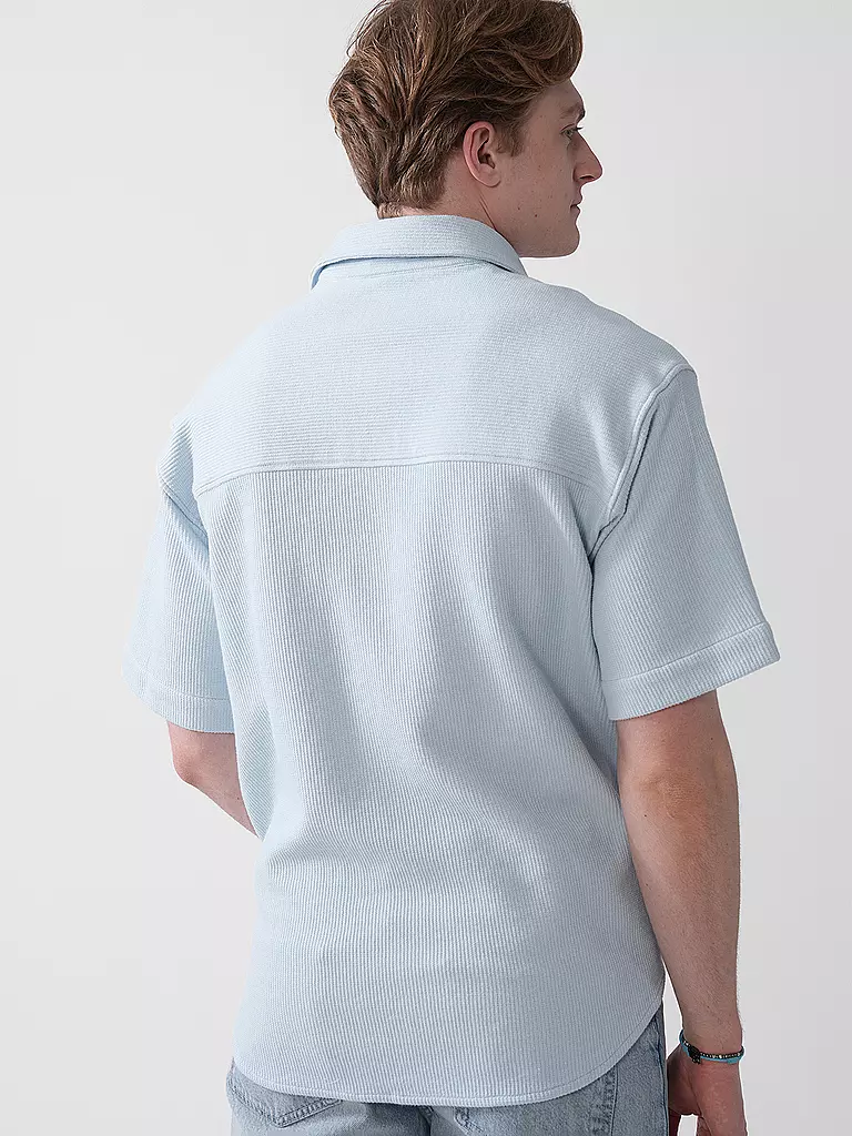 HUGO | Hemd Relaxed Fit EBRONN | Azul claro