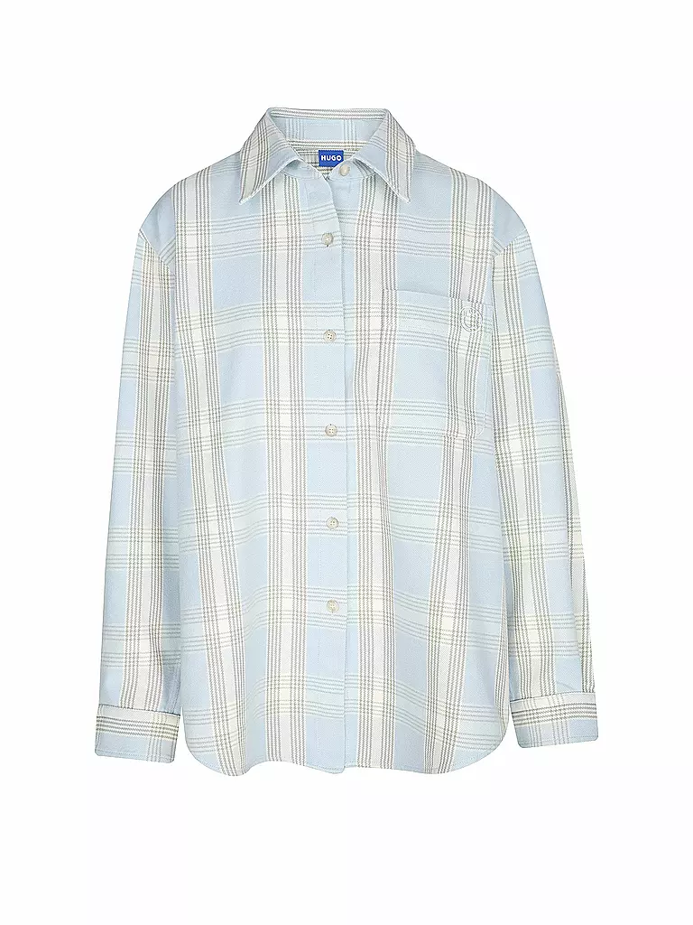 HUGO | Hemdbluse ECRISTY_B | Azul claro