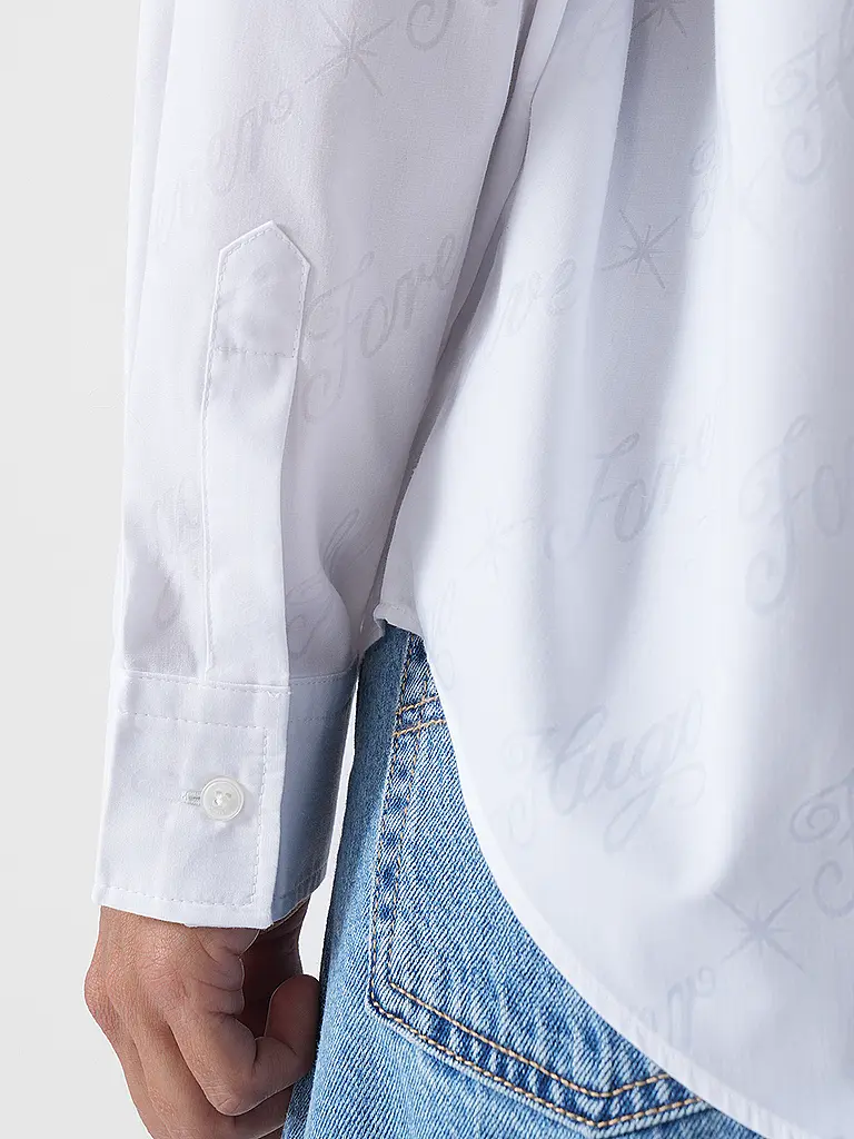 HUGO | Hemdbluse ELISANA_B | Blanco