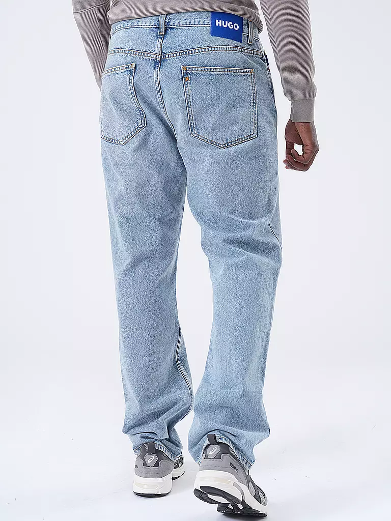 HUGO | Jeans Baggy Fit NATE  | Azul claro