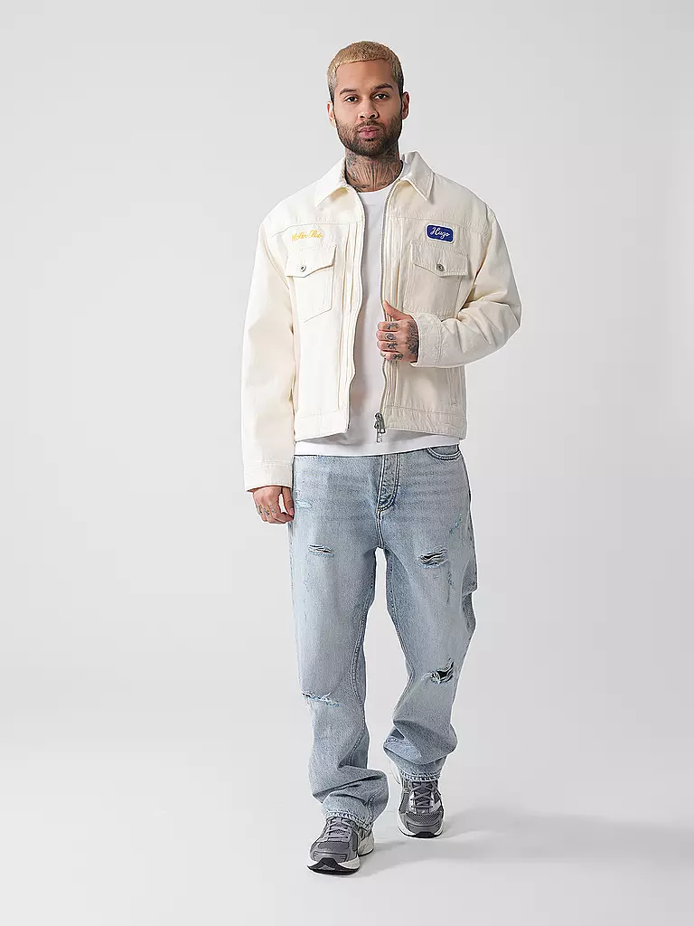 HUGO | Jeans Baggy Fit NATE | Azul claro