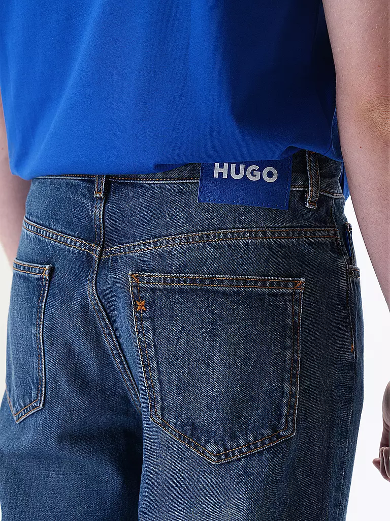 HUGO | Jeans Baggy NATE | Azul oscuro