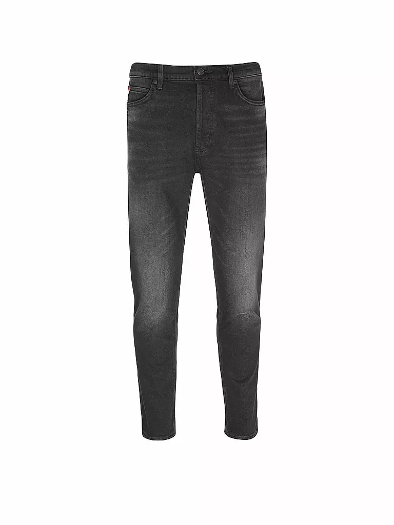 HUGO | Jeans de corte cónico | Negro