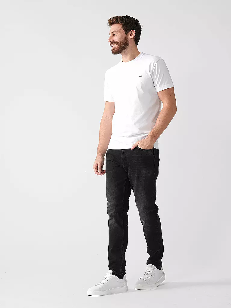HUGO | Jeans de corte cónico | Negro
