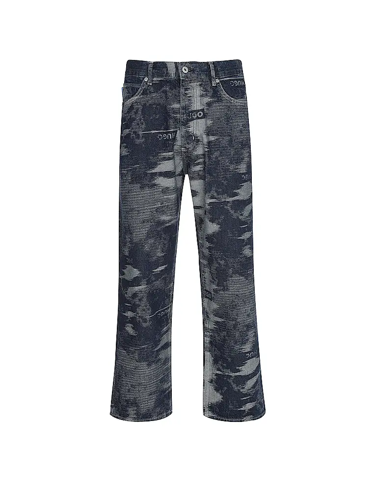 HUGO | Jeans de corte recto CARPENTER | Azul oscuro