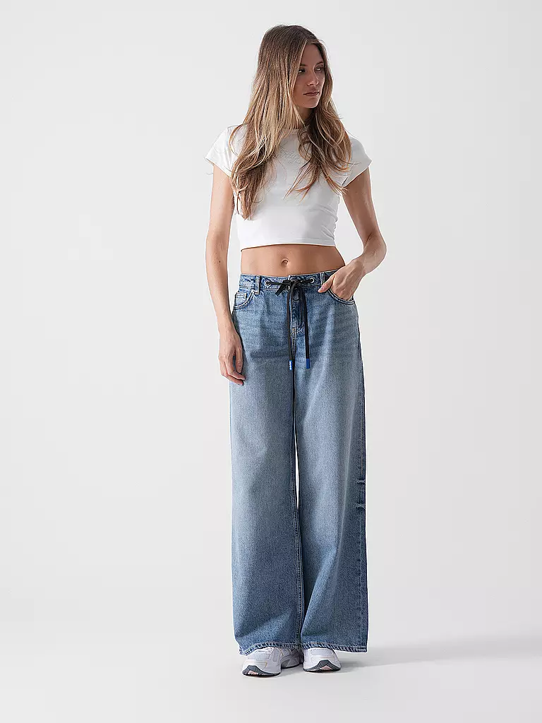 HUGO | Jeans de pierna ancha GOBANA_B | Azul