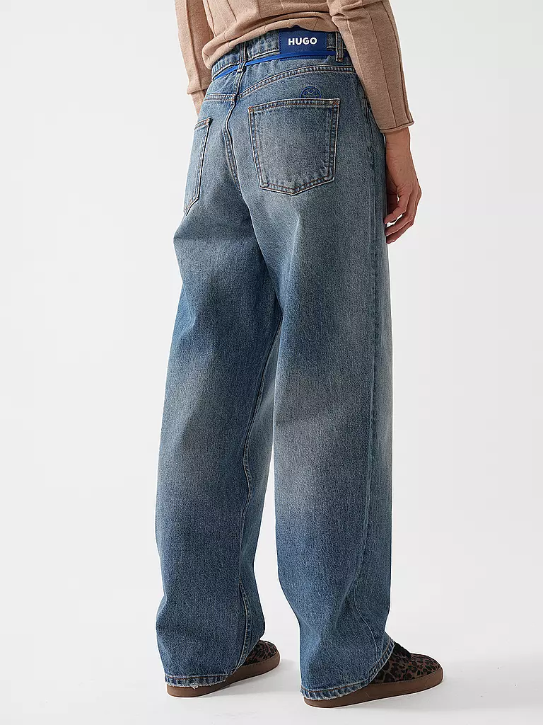 HUGO | Jeans Loose Fit LENI | Azul