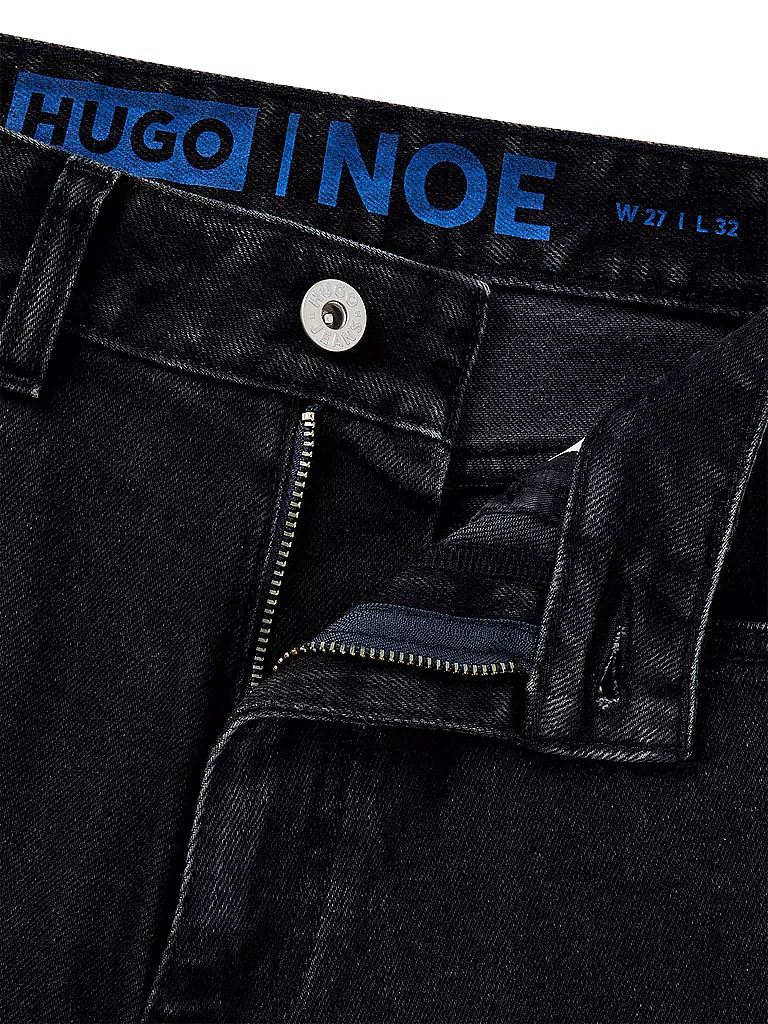 HUGO | Jeans Mom Fit NOE_B | Negro