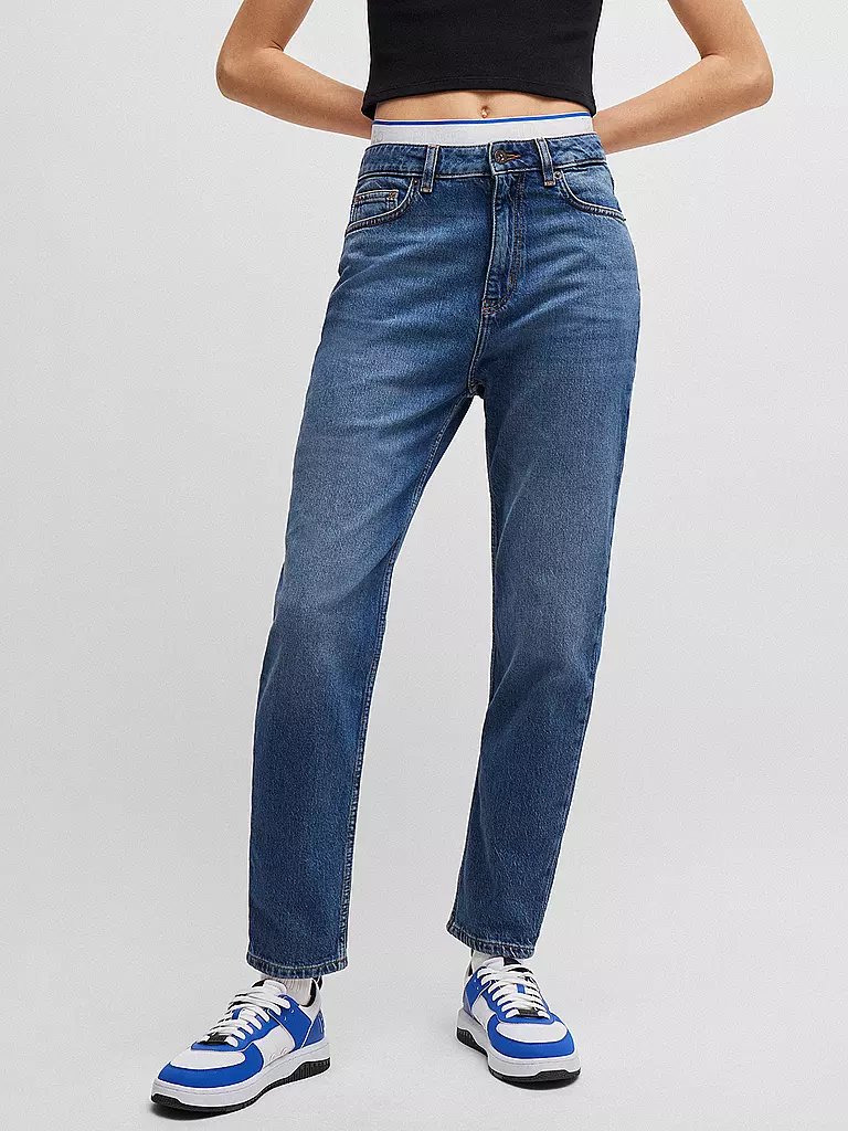 HUGO | Jeans MOM NOE_B | Azul