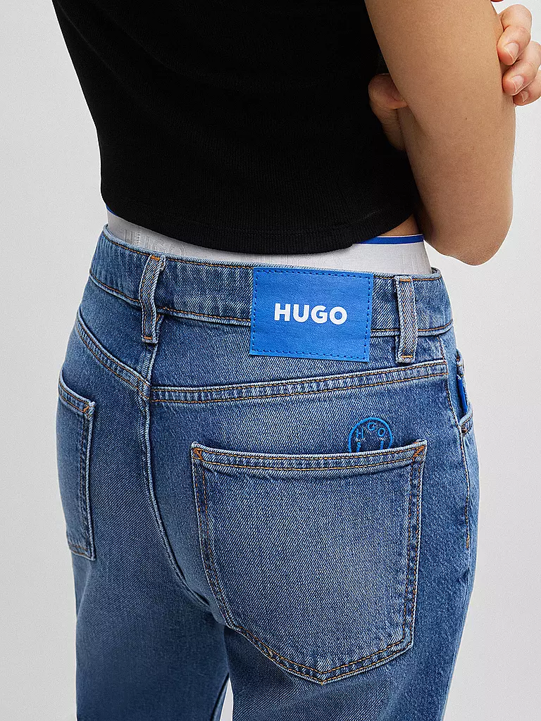 HUGO | Jeans MOM NOE_B | Azul