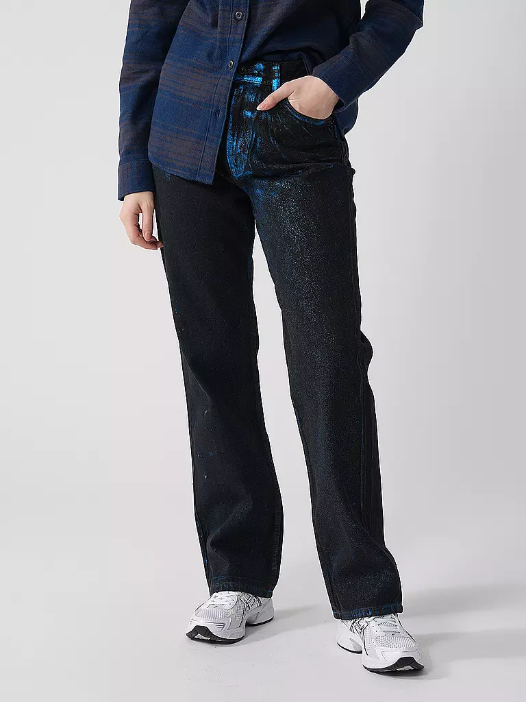 HUGO | Jeans Straight Fit ELYAH_B  | Negro