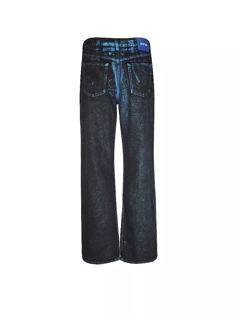 HUGO | Jeans Straight Fit ELYAH_B  | Negro