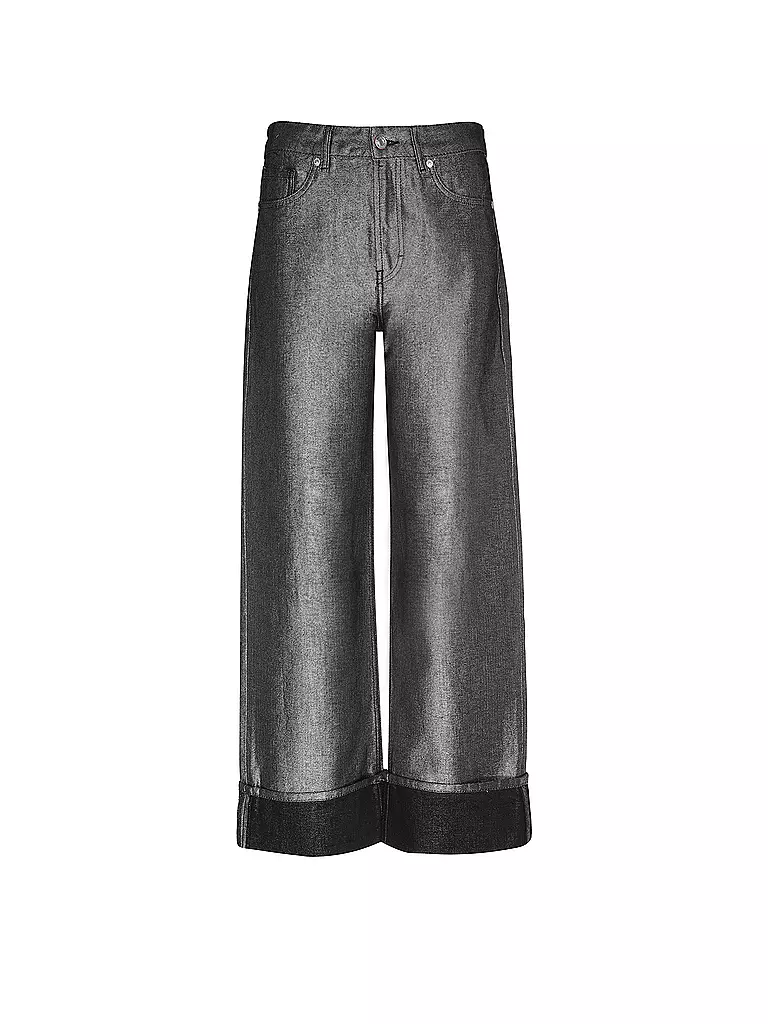 HUGO | Jeans Wide Fit GEALENA | Plata