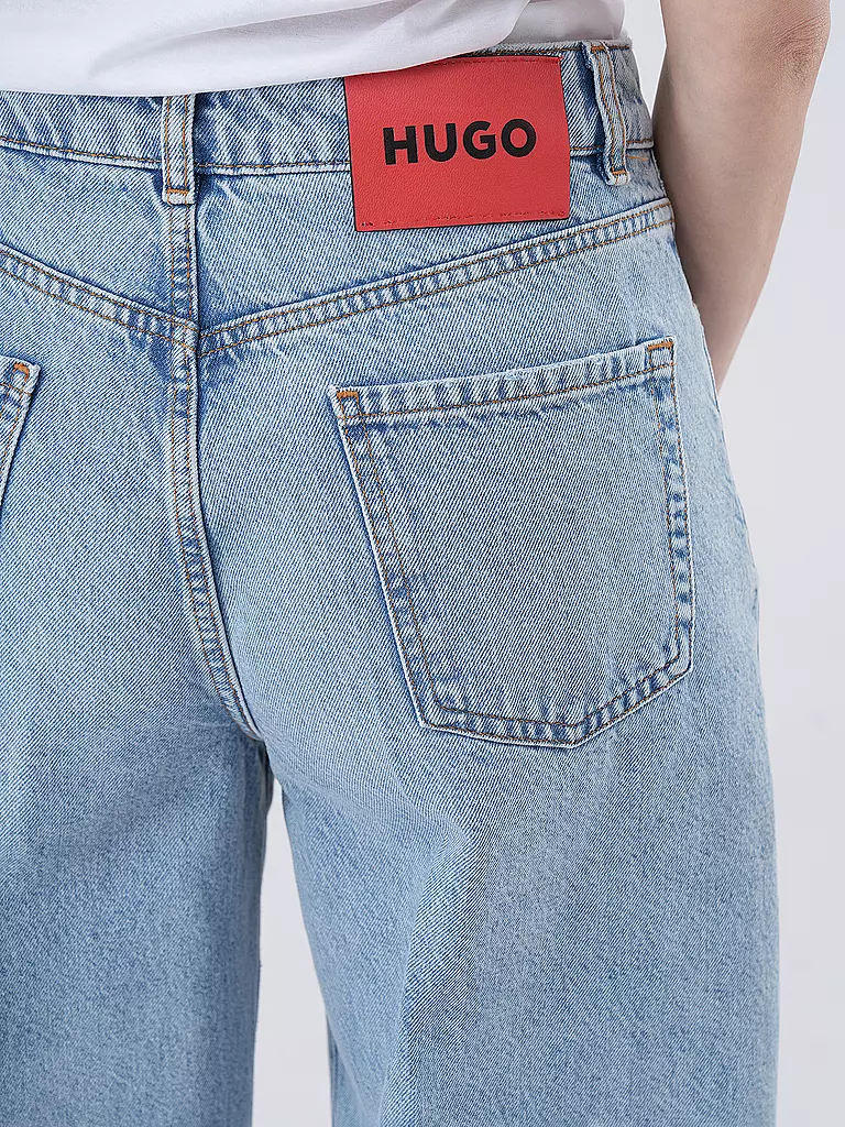 HUGO | Jeans Wide Leg GIMINE | Azul