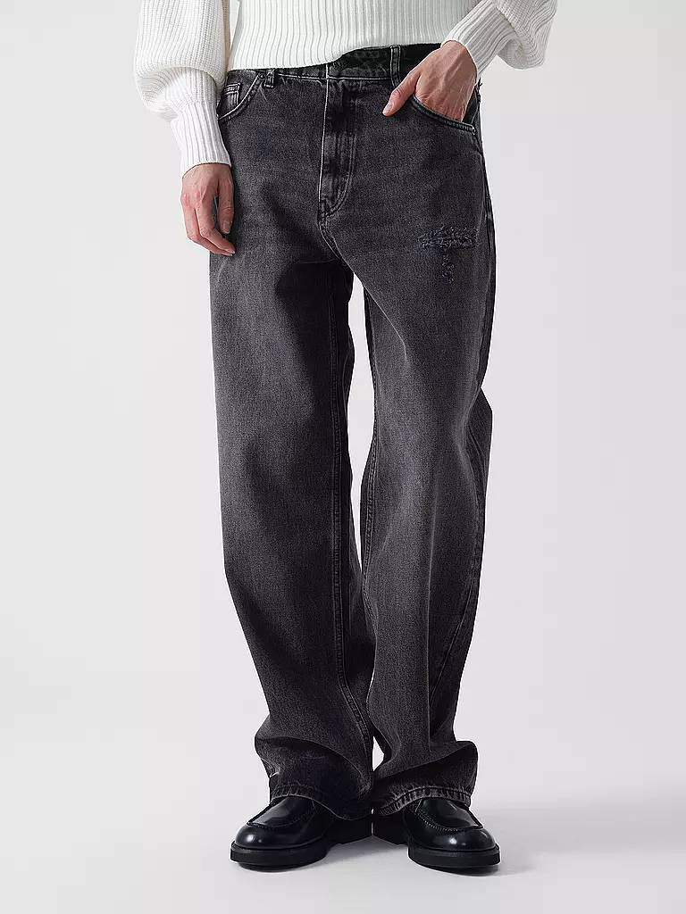 HUGO | Jeans Wide Leg LENI_B | Gris