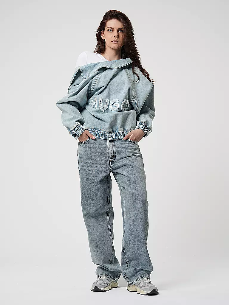 HUGO | Jeansjacke GEBARI | Azul claro