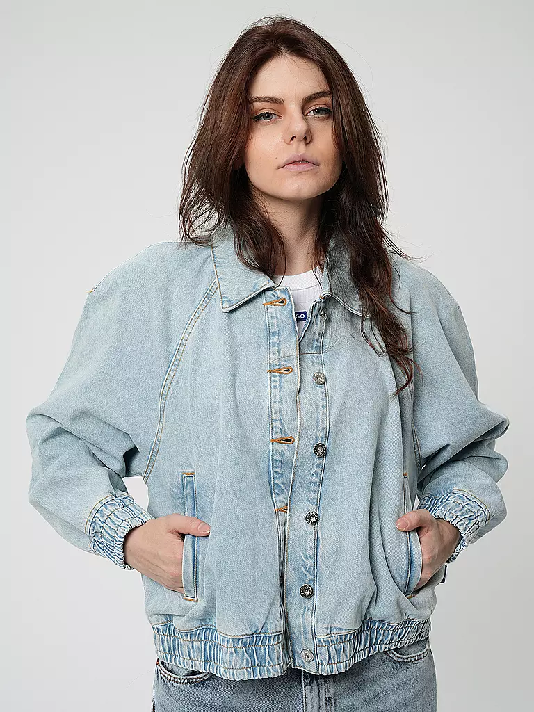 HUGO | Jeansjacke GEBARI | Azul claro