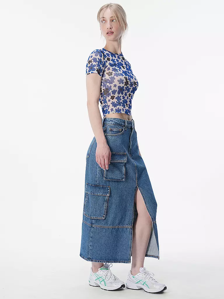 HUGO | Jeansrock GESEA | Azul