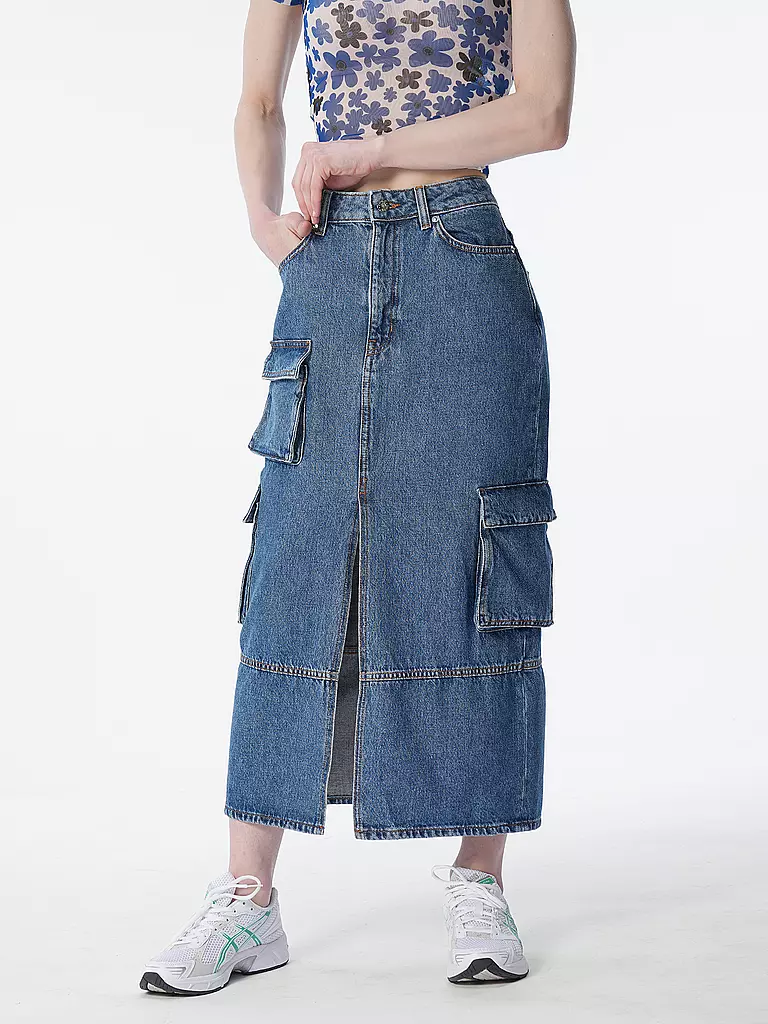 HUGO | Jeansrock GESEA | Azul