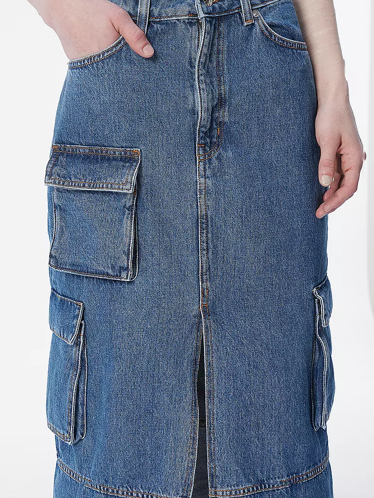 HUGO | Jeansrock GESEA | Azul