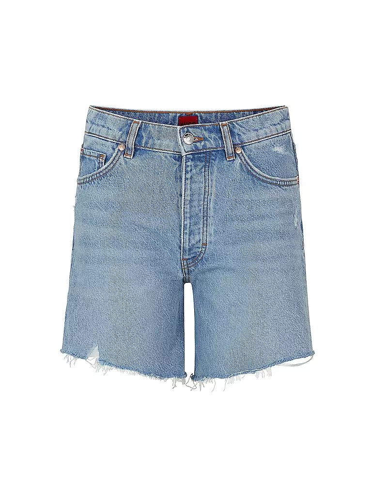 HUGO | Jeansshorts GEALEA | Azul claro