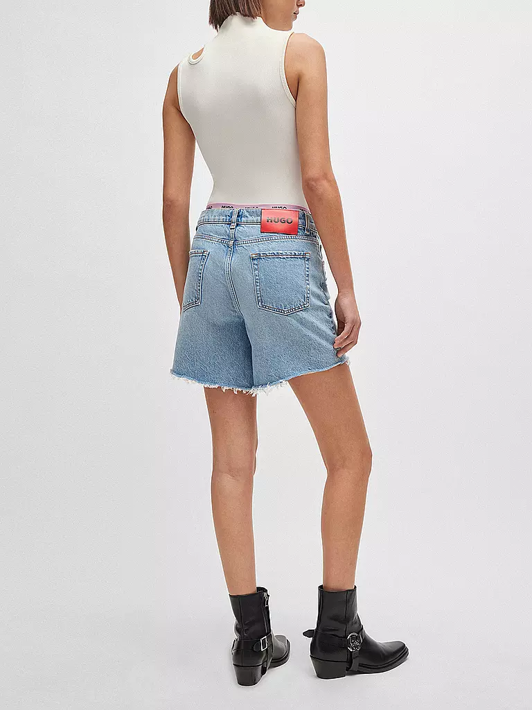 HUGO | Jeansshorts GEALEA | Azul claro