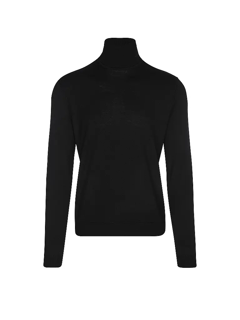 HUGO | Jersey de cuello alto SAN THOMAS | schwarz