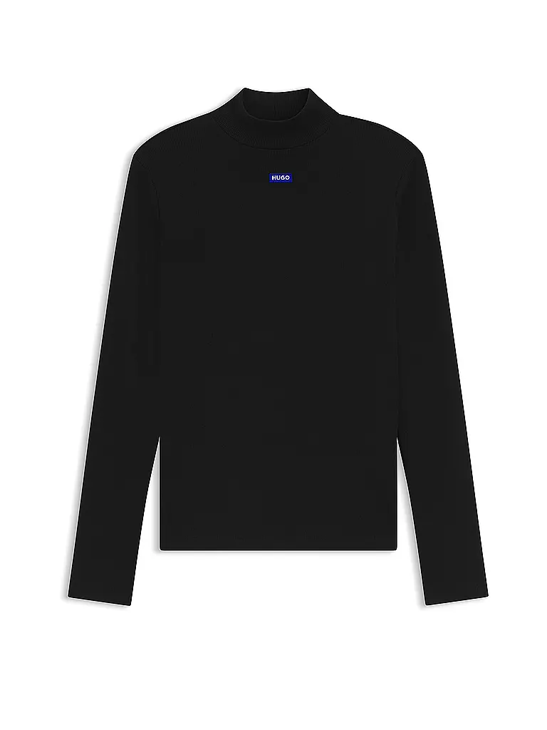 HUGO | Jersey de cuello alto | Negro